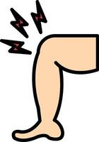 Pain Icon Design Symbol vector
