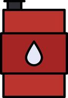 Oil Tank Icon Design Symbol vector