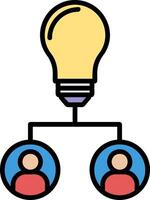 Network Icon Design Symbol vector