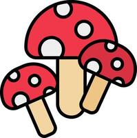 Mushroom Icon Design Symbol vector