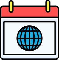 Global Icon Design Symbol vector