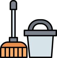 Mop Icon Design Symbol vector