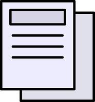 Copy Icon Design Symbol vector