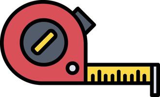 Measure Tape Icon Design Symbol vector