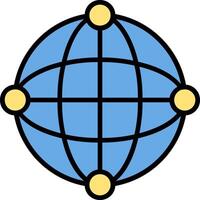 Network Icon Design Symbol vector