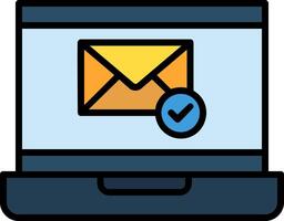 Mailing Icon Design Symbol vector