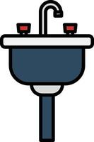Sink Icon Design Symbol vector