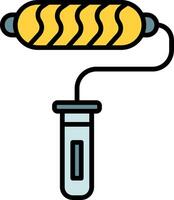 Paint Roller Icon Design Symbol vector