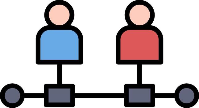 Network Connection Icon Design Symbol vector