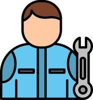 Mechanic Icon Design Symbol vector