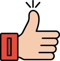 Like Icon Design Symbol vector