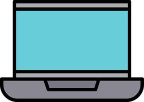 Laptop Icon Design Symbol vector