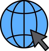 Internet Icon Design Symbol vector