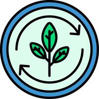 Continuous Icon Design Symbol vector