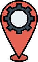 Location Icon Design Symbol vector