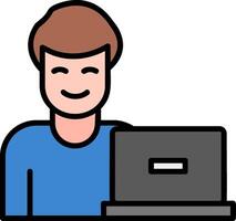 Man Icon Design Symbol vector