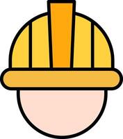 Hard Hat Icon Design Symbol vector