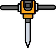Jackhammer Icon Design Symbol vector