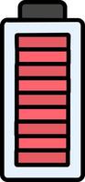 Full Battery Icon Design Symbol vector