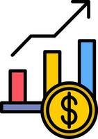Growth Icon Design Symbol vector