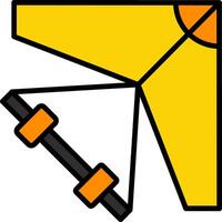 Glider Icon Design Symbol vector