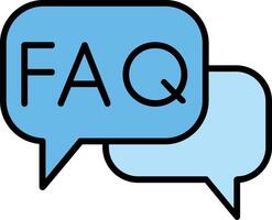 Faq Icon Design Symbol vector