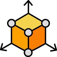 Dimensions Icon Design Symbol vector