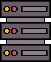 Database Icon Design Symbol vector