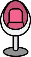 Egg Chair Icon Design Symbol vector