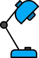 Desk Lamp Icon Design Symbol vector