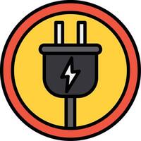 Electricity Icon Design Symbol vector