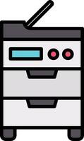 Copy Machine Icon Design Symbol vector