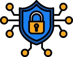 Cyber Security Icon Design Symbol vector