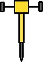 Driller Icon Design Symbol vector