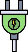 Electric Plug Icon Design Symbol vector