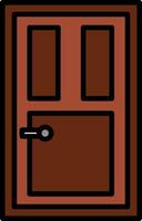 Door Icon Design Symbol vector