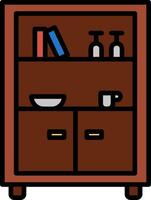 Display Case Icon Design Symbol vector