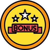 Bonus Icon Design Symbol vector