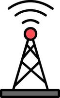 Broadcast Icon Design Symbol vector