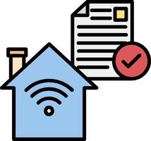 Correct Icon Design Symbol vector