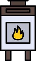 Boiler Icon Design Symbol vector