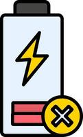 Battery Icon Design Symbol vector