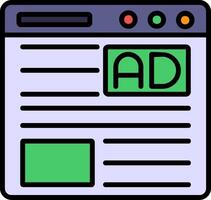Advertisement Icon Design Symbol vector