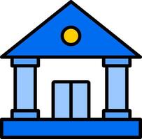 Bank Icon Design Symbol vector