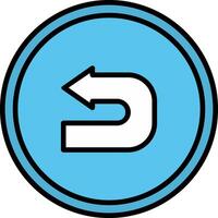 Back Icon Design Symbol vector