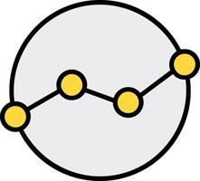 Analytic Icon Design Symbol vector