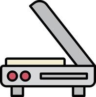 3d Scanner Icon Design Symbol vector