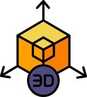 3d Icon Design Symbol vector