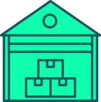 Warehouse Icon Design Symbol vector