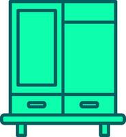 Wardrobe Icon Design Symbol vector